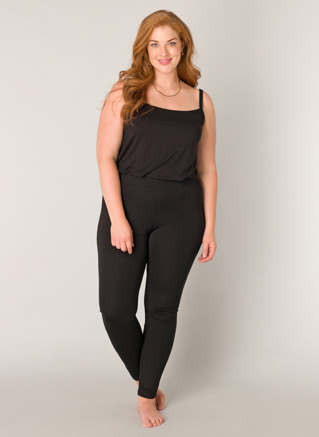 Base Level Curvy Jeggings »Arnika« mit Badge