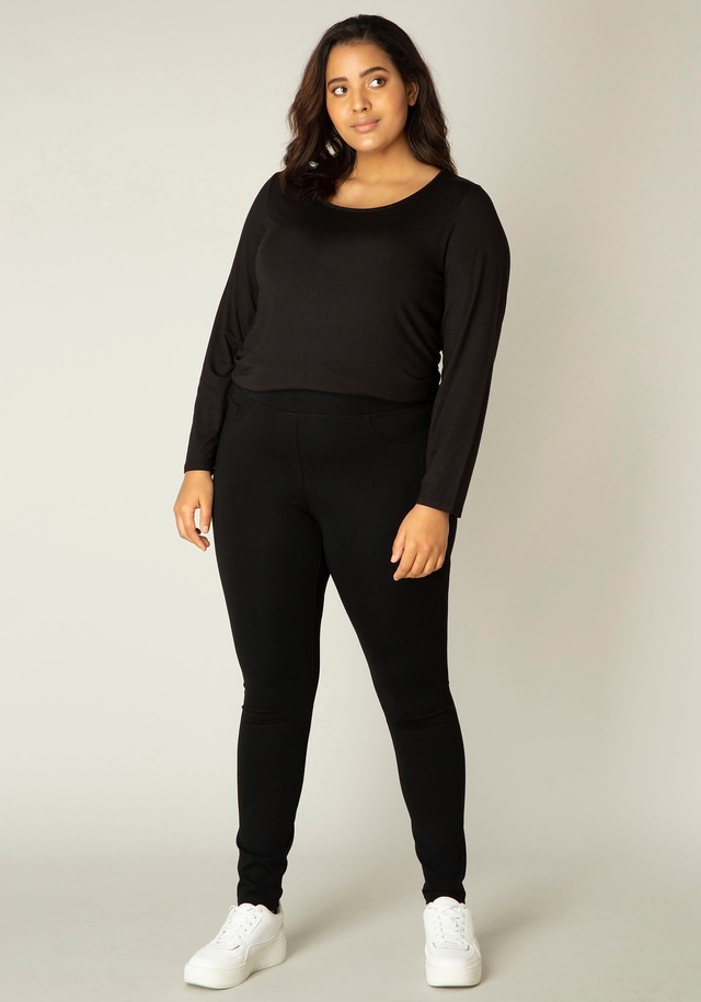 Base Level Curvy Jeggings »Arnika« mit Badge