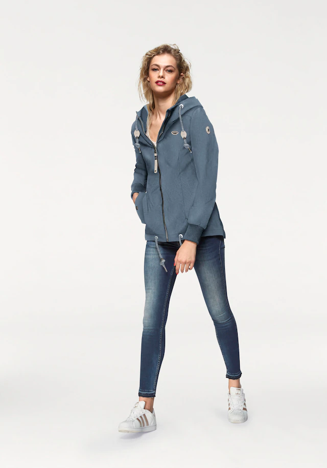 Ragwear Outdoorjacke »DANKA« mit Kapuze Urban Streetwear- Übergangs-Style mit Kapuze