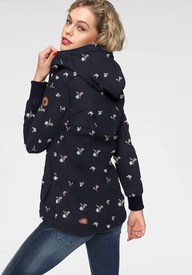 Ragwear Outdoorjacke »DANKA« mit Kapuze Urban Streetwear- Übergangs-Style mit Kapuze