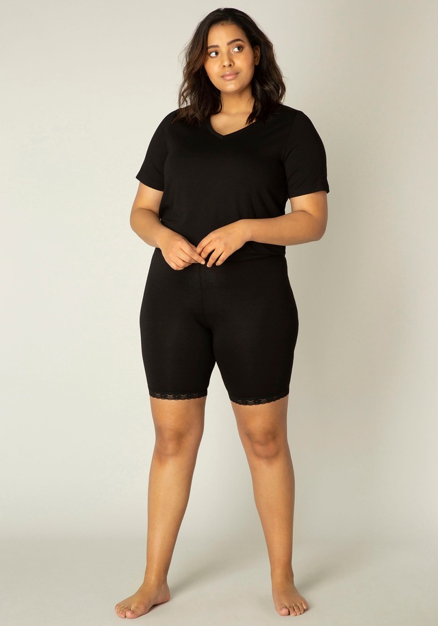 Base Level Curvy Radlerhose »Ava« mit Spitzenkante