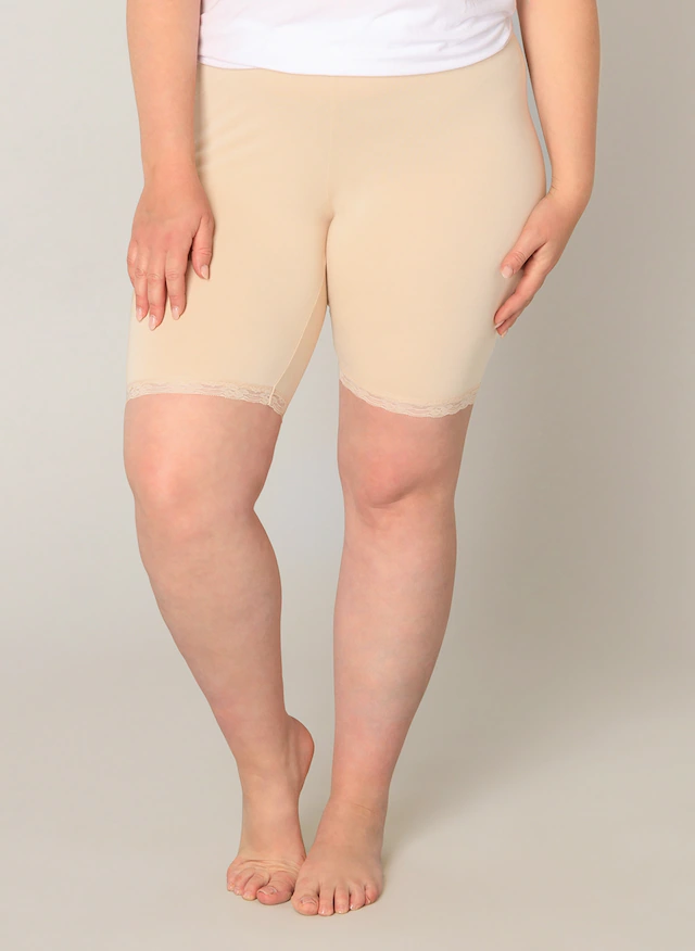 Base Level Curvy Radlerhose »Ava« mit Spitzenkante