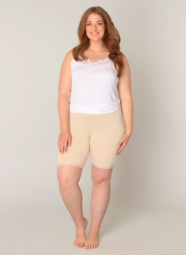 Base Level Curvy Radlerhose »Ava« mit Spitzenkante
