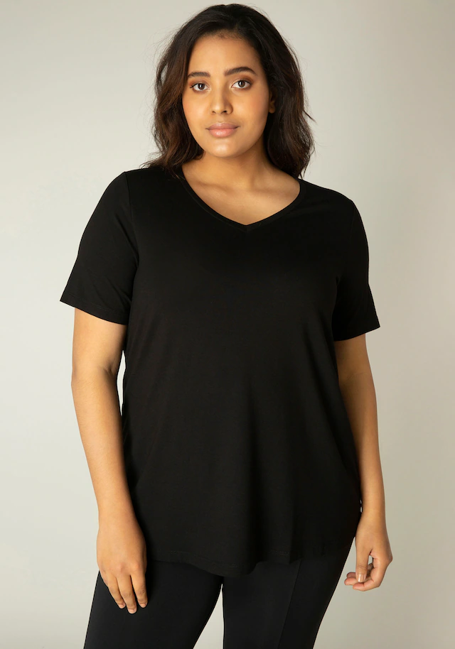 Base Level Curvy T-Shirt »Alba« Große Größen