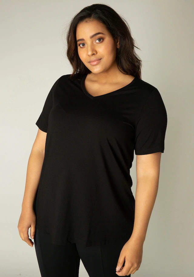Base Level Curvy T-Shirt »Alba« Große Größen