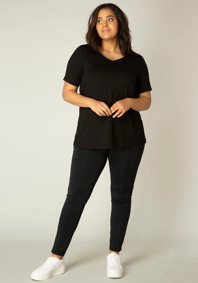 Base Level Curvy T-Shirt »Alba« Große Größen