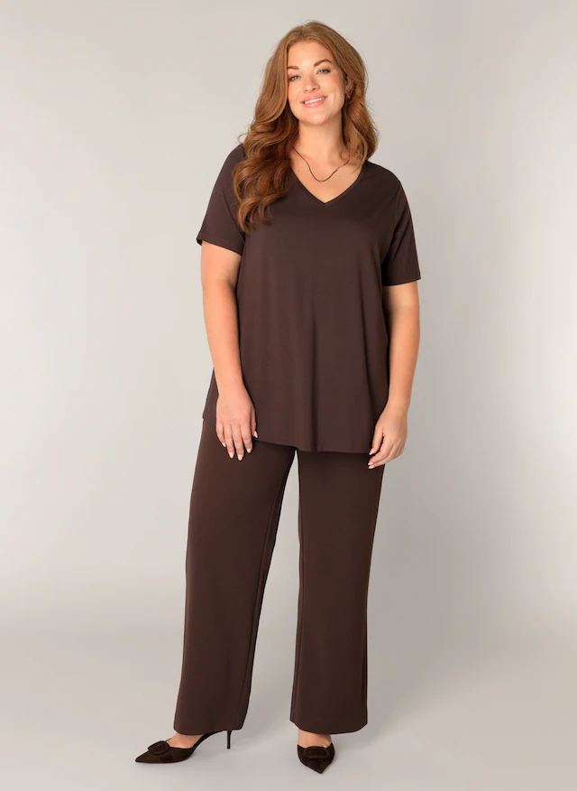 Base Level Curvy T-Shirt »Alba« Große Größen