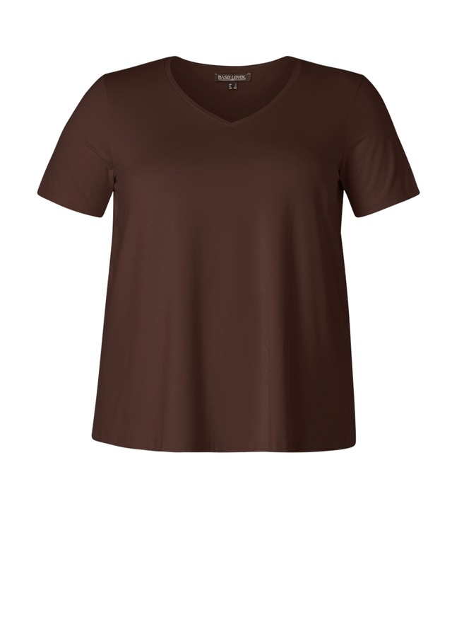 Base Level Curvy T-Shirt »Alba« Große Größen