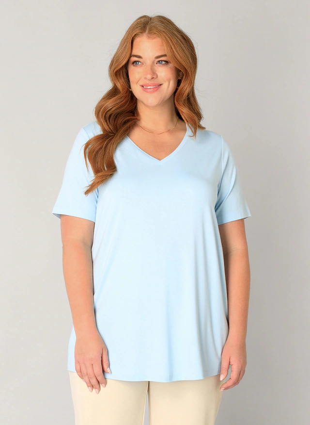 Base Level Curvy T-Shirt »Alba« Große Größen