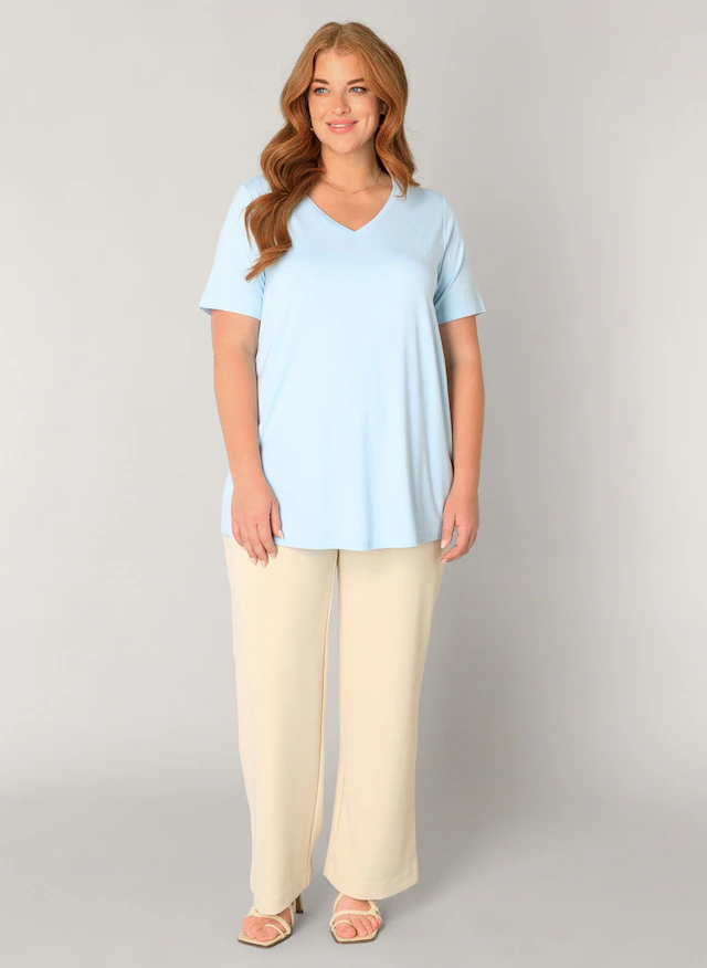 Base Level Curvy T-Shirt »Alba« Große Größen