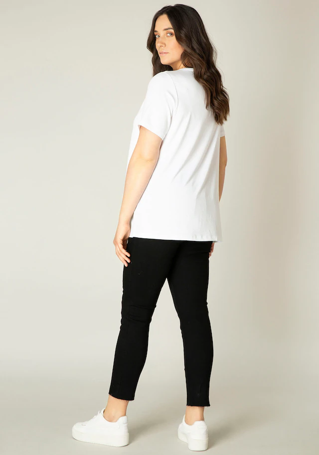Base Level Curvy T-Shirt »Alba« Große Größen