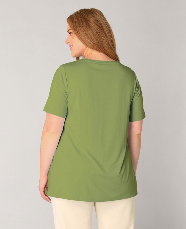 Base Level Curvy T-Shirt »Alba« Große Größen
