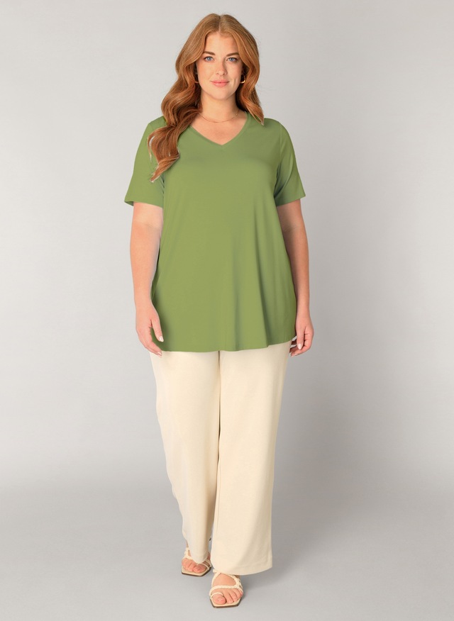 Base Level Curvy T-Shirt »Alba« Große Größen