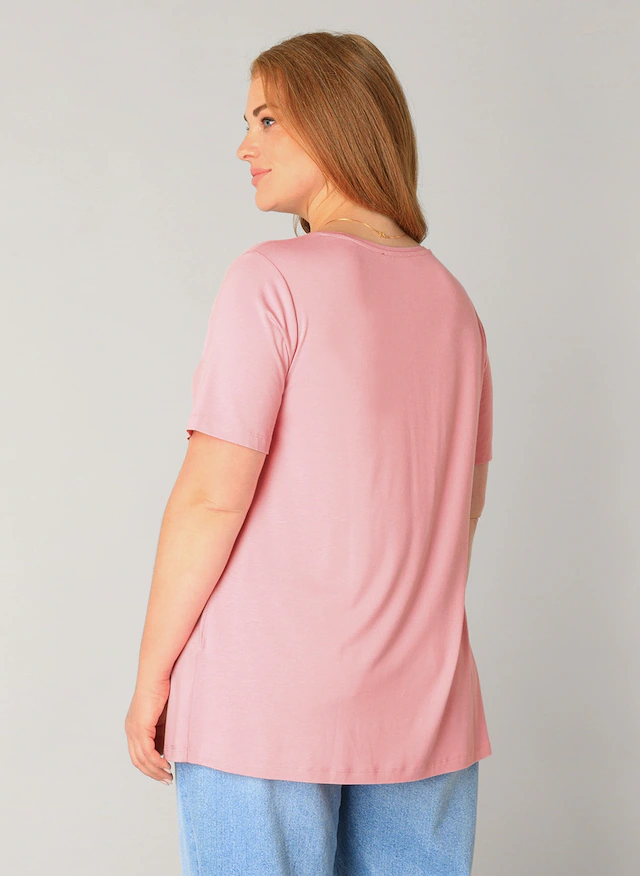Base Level Curvy T-Shirt »Alba« Große Größen