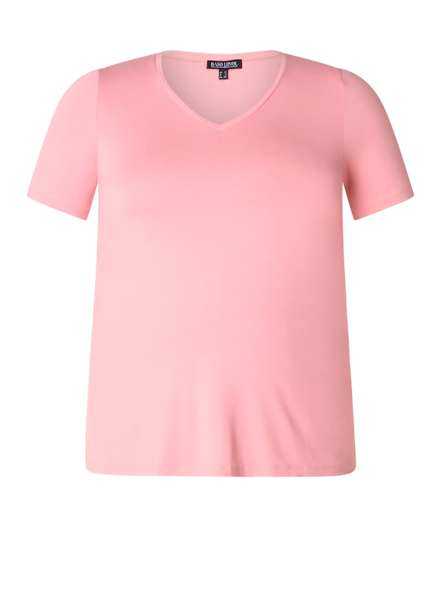 Base Level Curvy T-Shirt »Alba« Große Größen