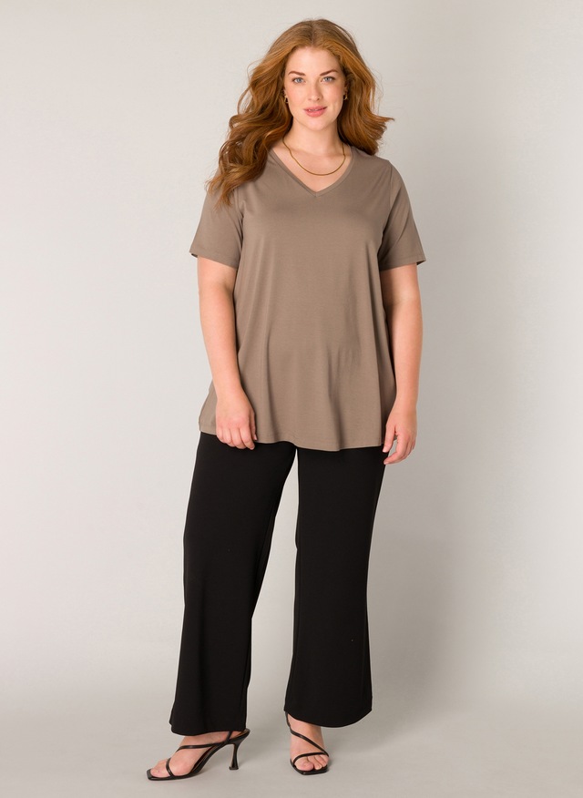 Base Level Curvy T-Shirt »Alba« Große Größen
