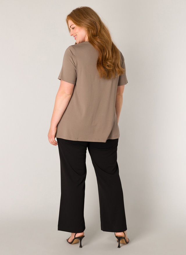 Base Level Curvy T-Shirt »Alba« Große Größen