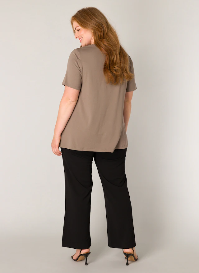 Base Level Curvy T-Shirt »Alba« Große Größen
