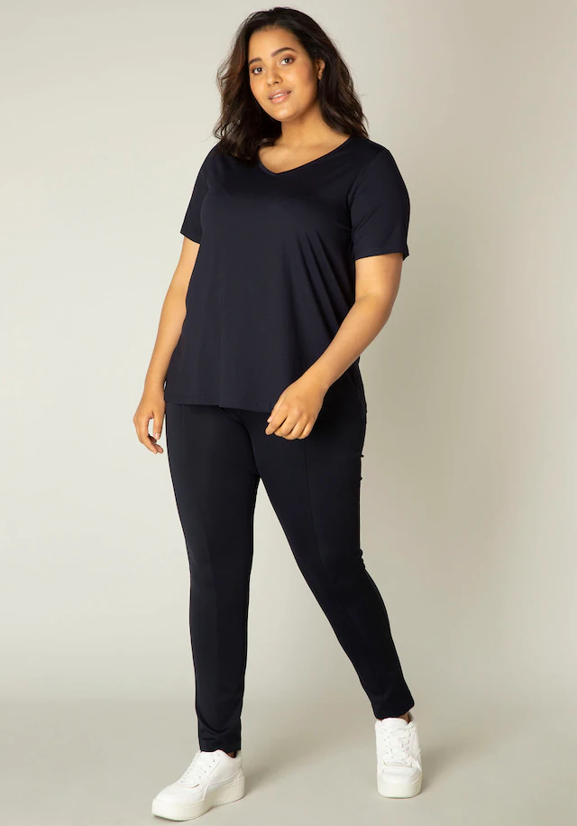 Base Level Curvy T-Shirt »Alba« Große Größen
