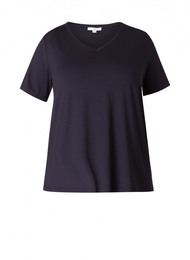 Base Level Curvy T-Shirt »Alba« Große Größen