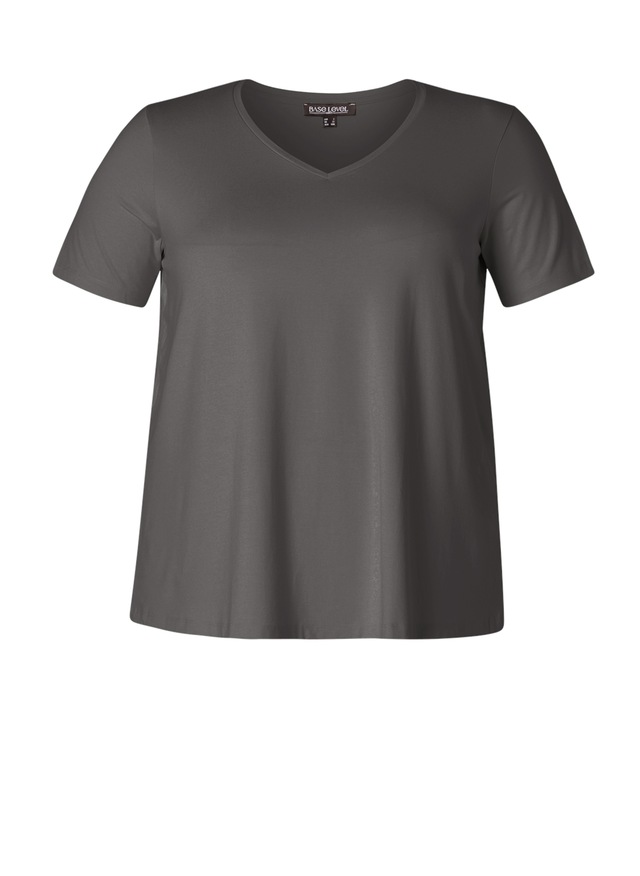 Base Level Curvy T-Shirt »Alba« Große Größen