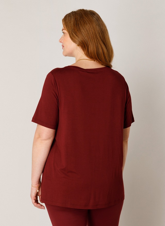 Base Level Curvy T-Shirt »Alba« Große Größen