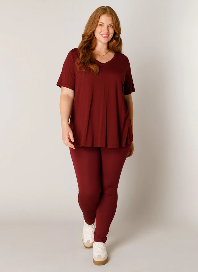 Base Level Curvy T-Shirt »Alba« Große Größen