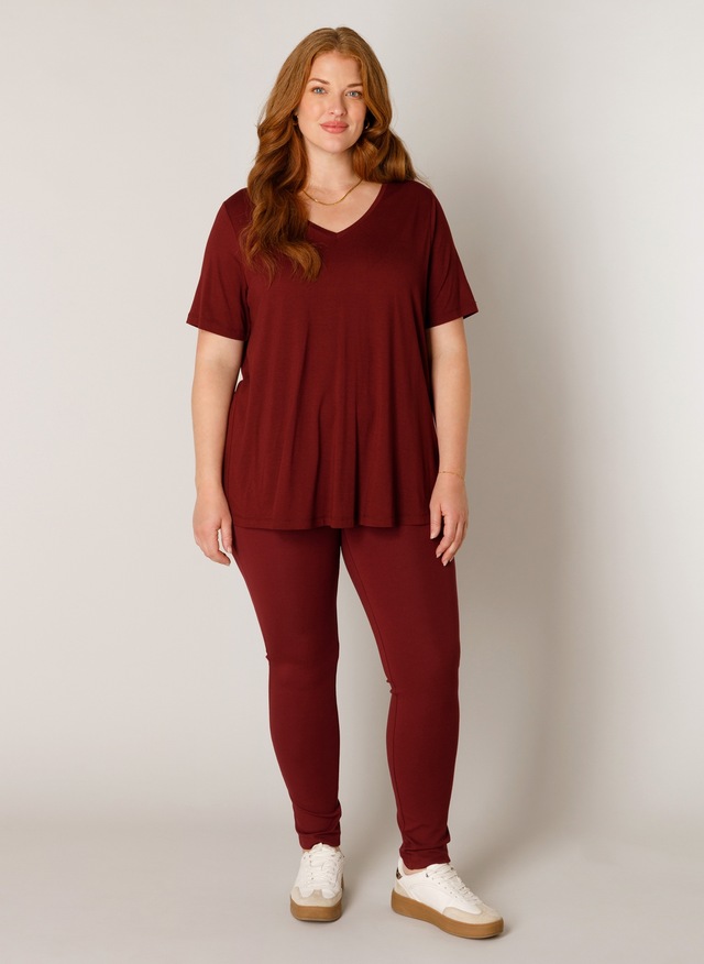 Base Level Curvy T-Shirt »Alba« Große Größen