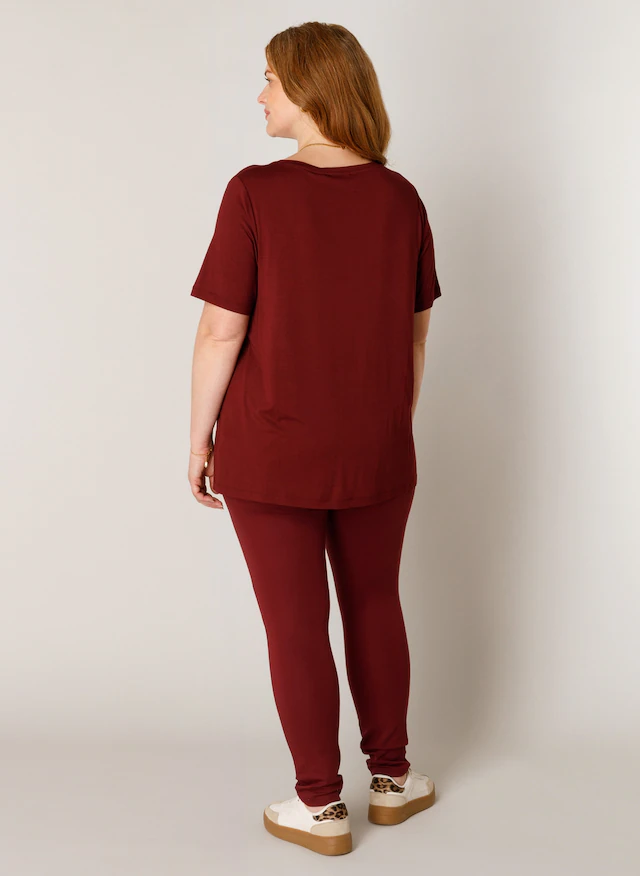 Base Level Curvy T-Shirt »Alba« Große Größen