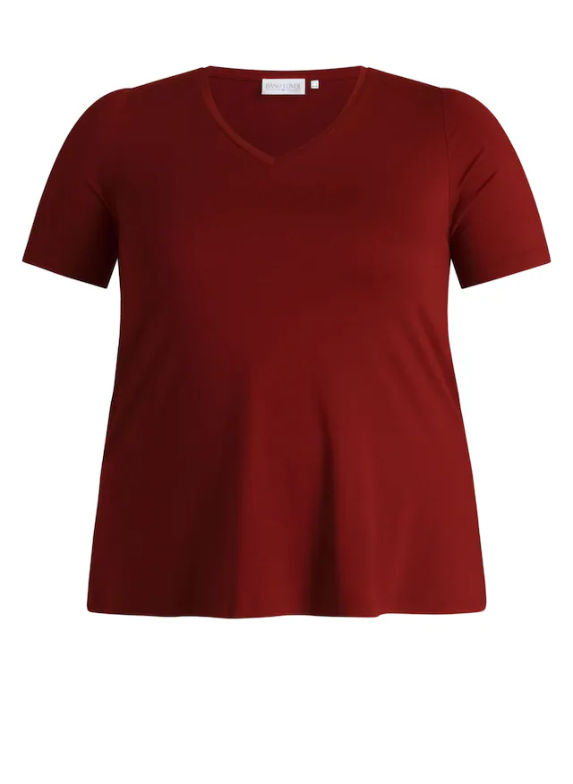 Base Level Curvy T-Shirt »Alba« Große Größen