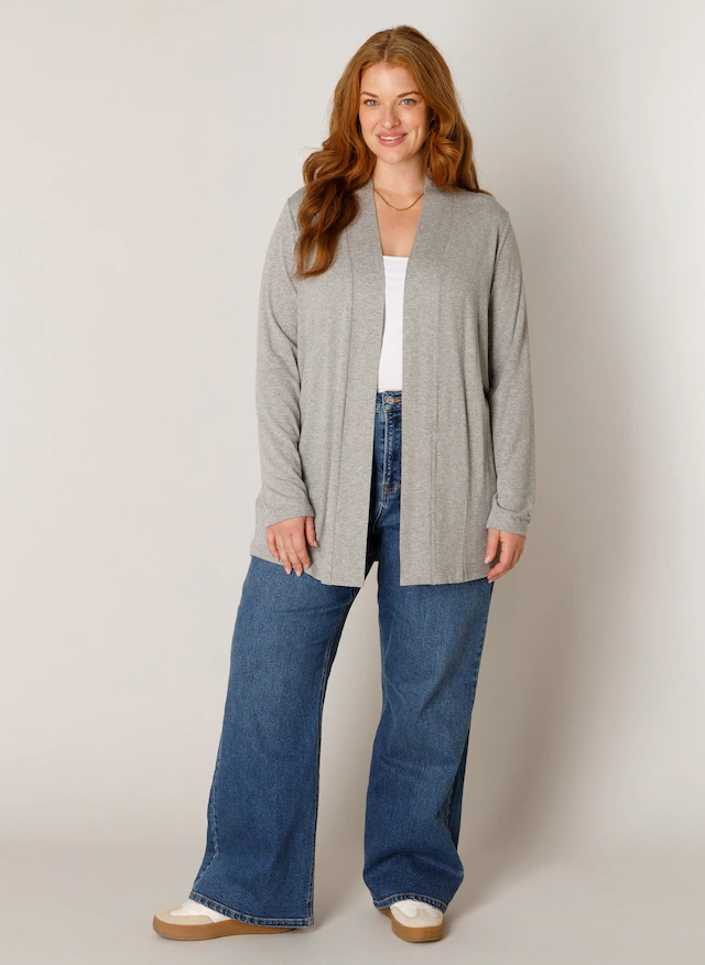 Base Level Curvy Strickjacke »Ayla« Große Größen