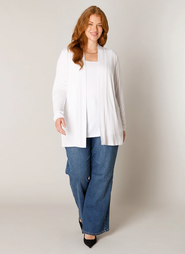 Base Level Curvy Strickjacke »Ayla« Große Größen