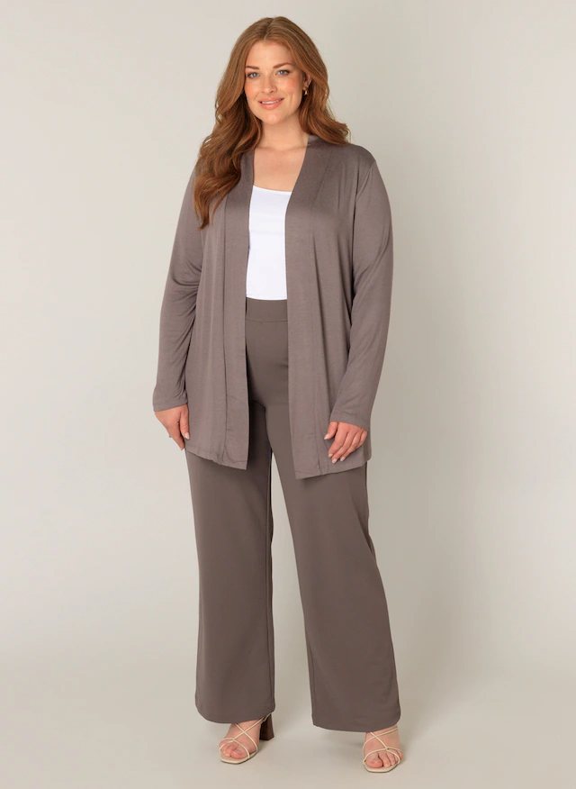 Base Level Curvy Strickjacke »Ayla« Große Größen