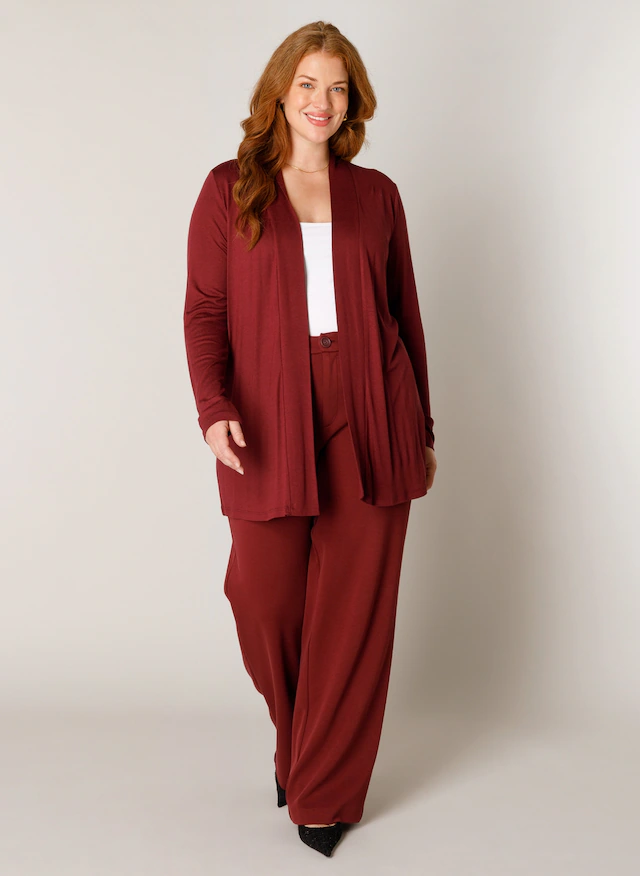 Base Level Curvy Strickjacke »Ayla« Große Größen