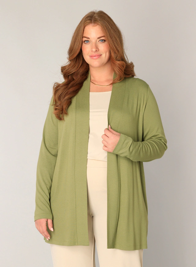 Base Level Curvy Strickjacke »Ayla« Große Größen