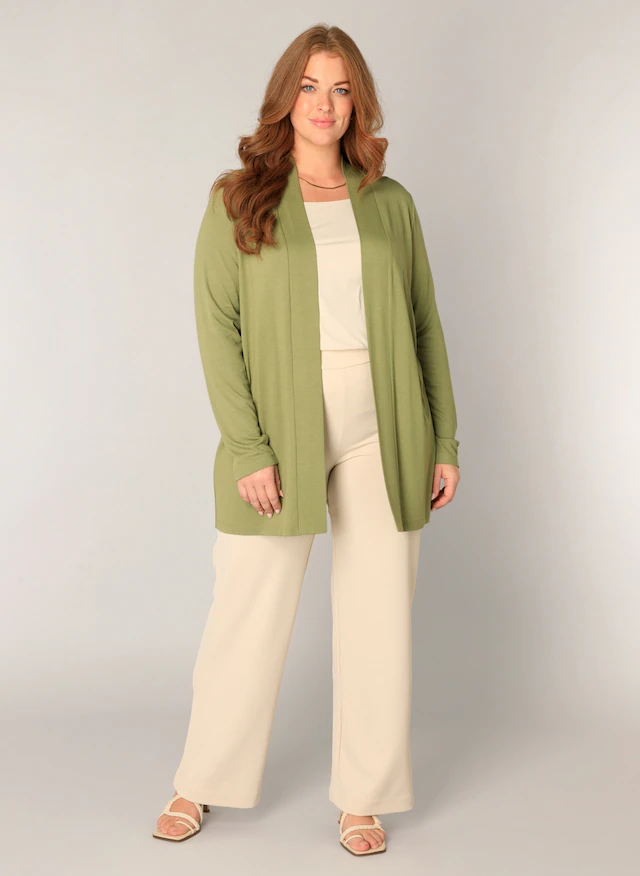 Base Level Curvy Strickjacke »Ayla« Große Größen