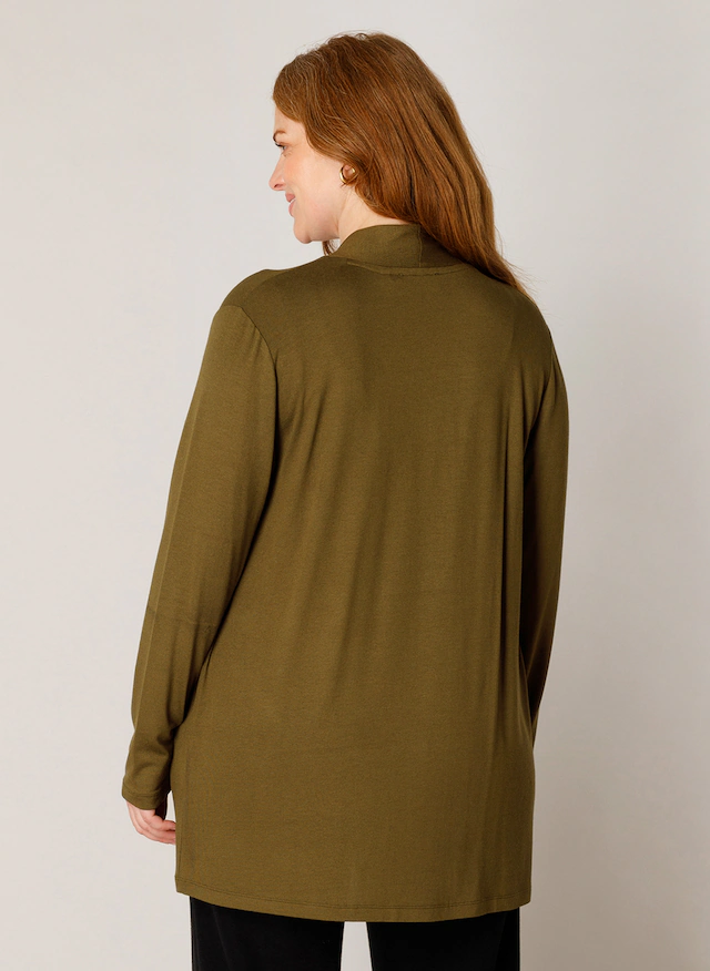 Base Level Curvy Strickjacke »Ayla« Große Größen