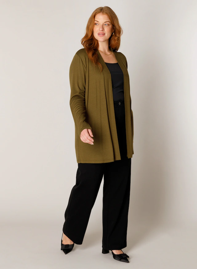 Base Level Curvy Strickjacke »Ayla« Große Größen