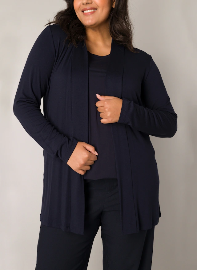 Base Level Curvy Strickjacke »Ayla« Große Größen
