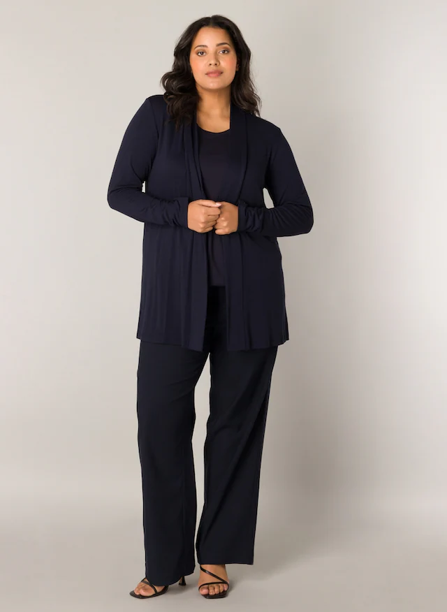 Base Level Curvy Strickjacke »Ayla« Große Größen