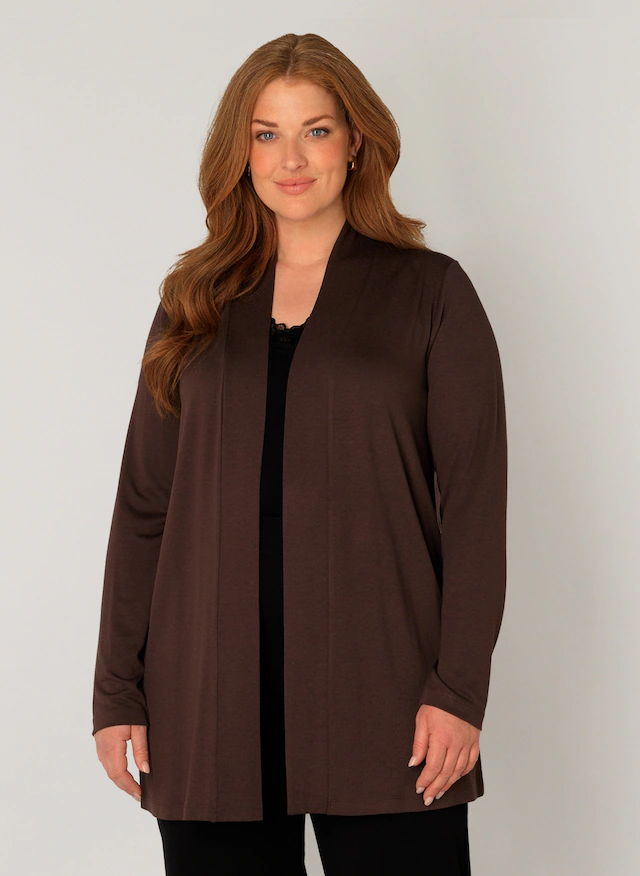Base Level Curvy Strickjacke »Ayla« Große Größen