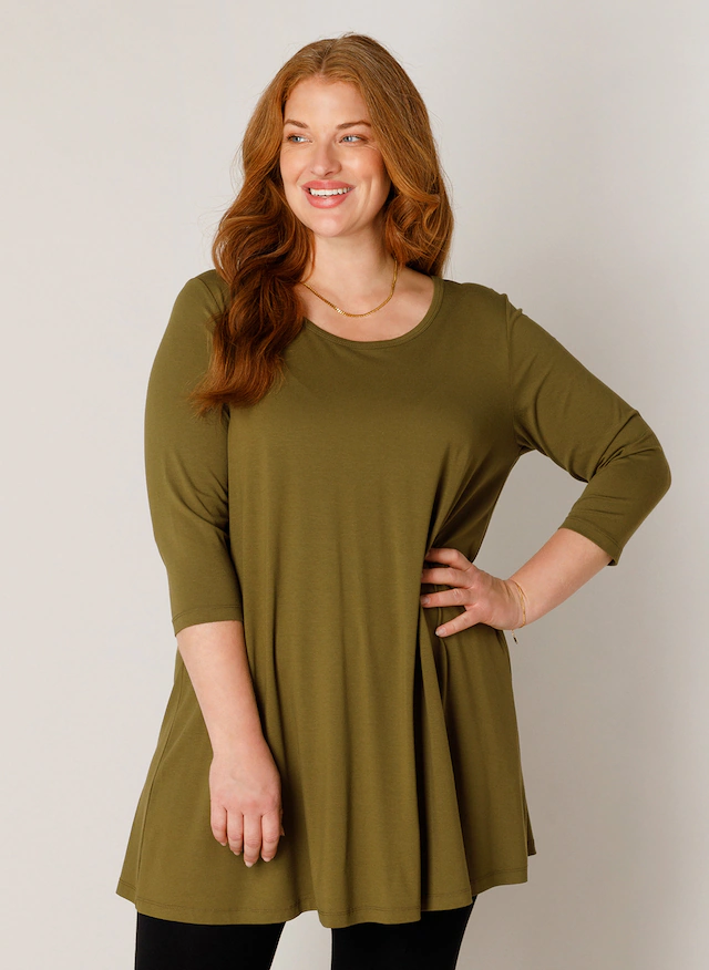 Base Level Curvy Tunikashirt »Aria« Große Größen