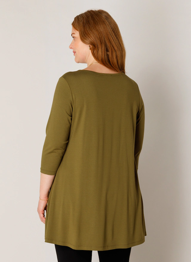 Base Level Curvy Tunikashirt »Aria« Große Größen