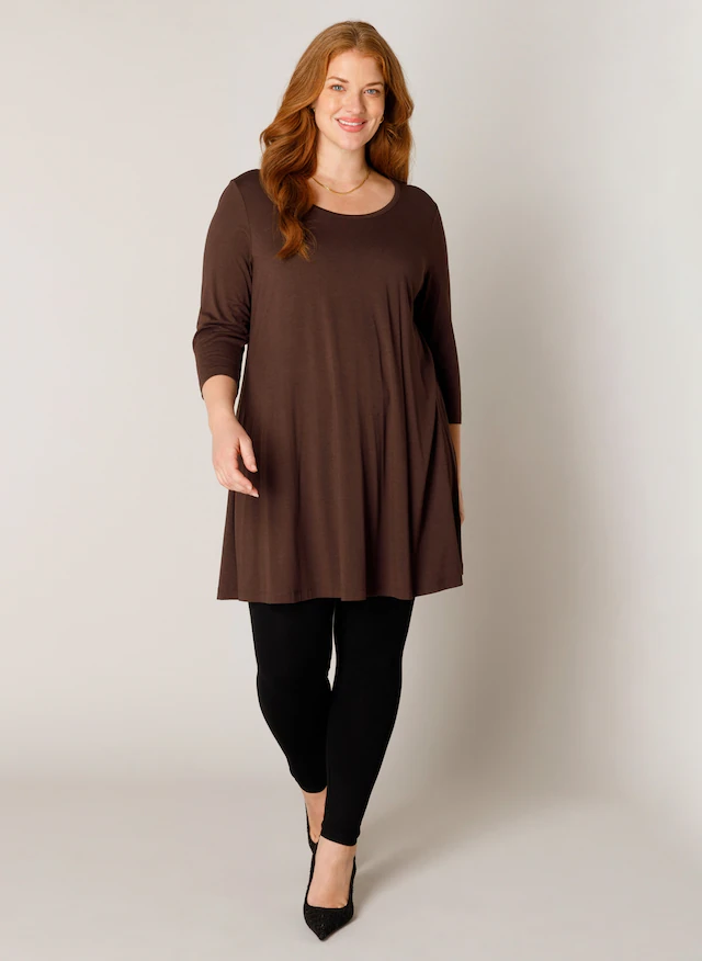 Base Level Curvy Tunikashirt »Aria« Große Größen
