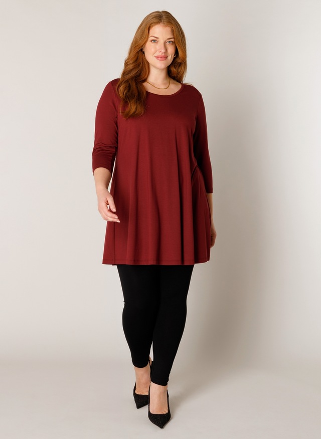 Base Level Curvy Tunikashirt »Aria« Große Größen