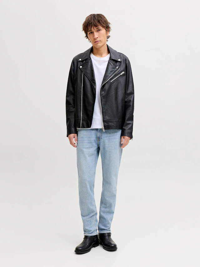 Jack & Jones »JJICLARK im Used-Look, Stretchkomfort und niedrige Leibhöhe« Baumwollmischung, regular fit