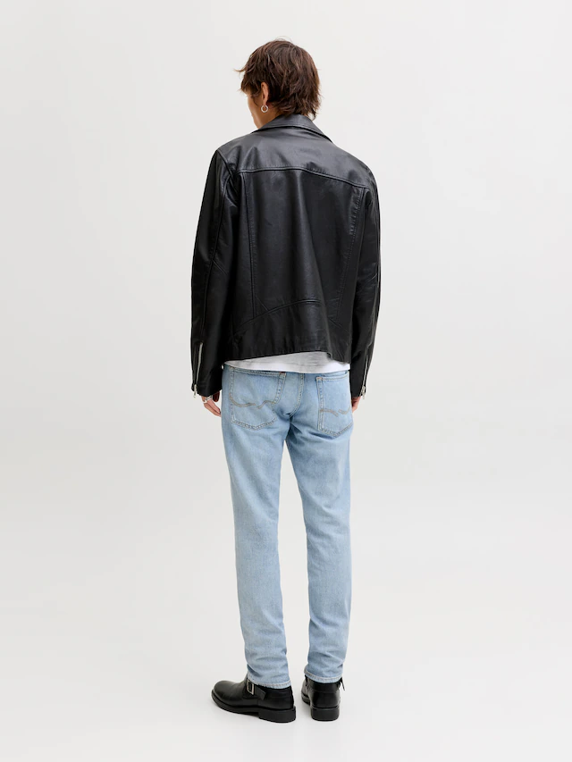 Jack & Jones »JJICLARK im Used-Look, Stretchkomfort und niedrige Leibhöhe« Baumwollmischung, regular fit