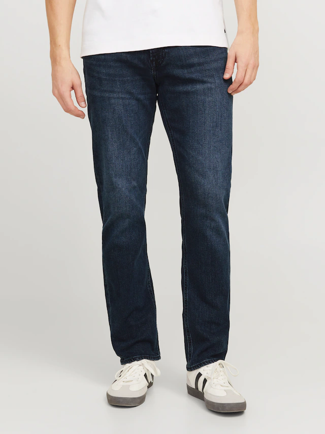 Jack & Jones »JJICLARK im Used-Look, Stretchkomfort und niedrige Leibhöhe« Baumwollmischung, regular fit