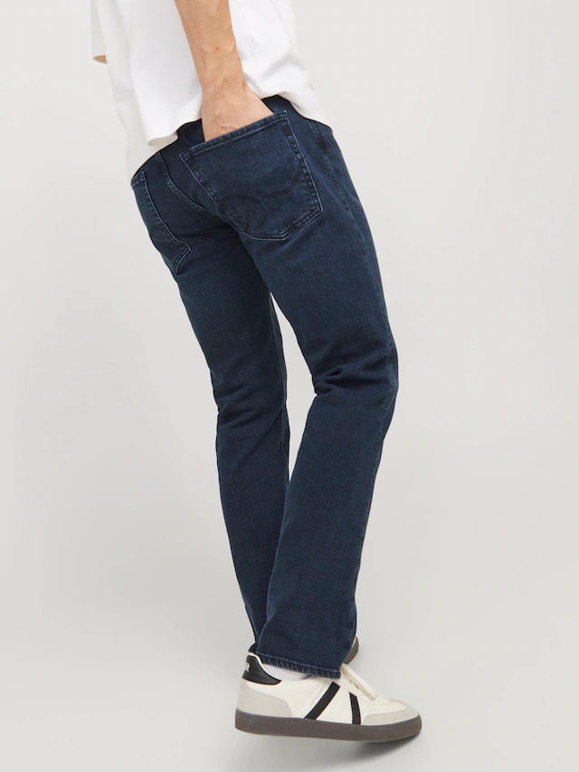 Jack & Jones »JJICLARK im Used-Look, Stretchkomfort und niedrige Leibhöhe« Baumwollmischung, regular fit