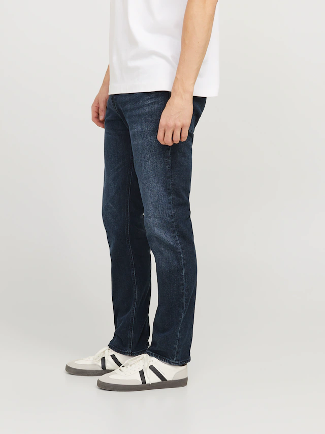 Jack & Jones »JJICLARK im Used-Look, Stretchkomfort und niedrige Leibhöhe« Baumwollmischung, regular fit